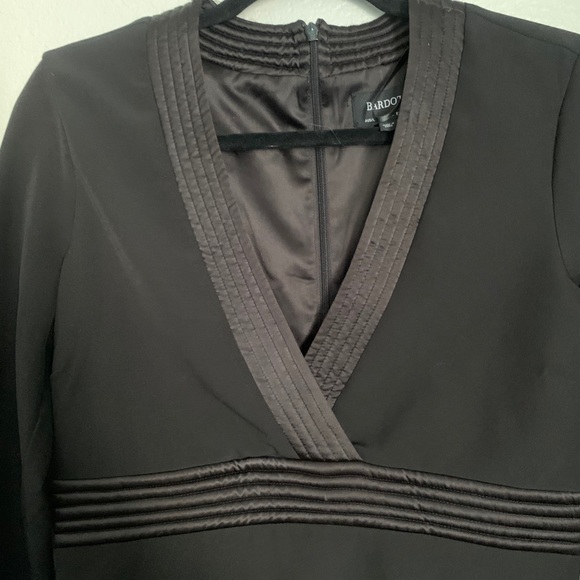 Bardot Black Mini Dress - Picture 8 of 9